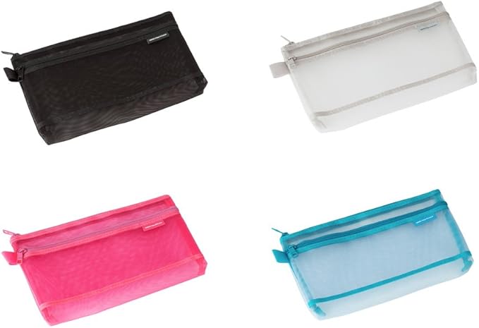 ミドリ ペンケース メッシュペンポーチ 黒 文房具 オフィス用品 文房具 オフィス用品 Amazon