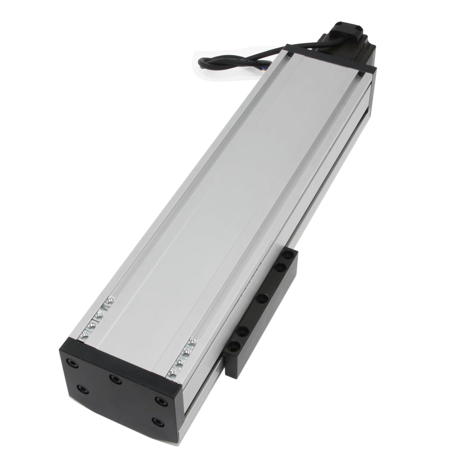 200mm Length Travel Fully Enclosed Double Linear Stage Actuator with Square Linear Rails Ballscrew SFU1605 with NEMA23 Stepper Motor for CNC Router Parts X Y Z Axis