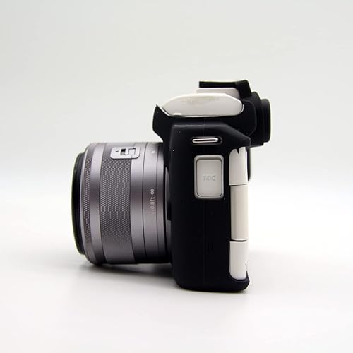Miniatura 2 de Rieibi Funda de silicona para Canon M50 M50 Mark II, funda protectora de silicona suave para cámara digital Canon EOS M50 EOS M50 II