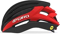 Vista 2 de Casco Giro Syntax MIPS de ciclismo de carretera para adulto Negro mate/rojo brillante