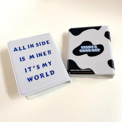 Miniatura 6 de Lindo mini corazón encantador Kpop Collect Book Album 2 unidades - 36 bolsillos cada una. - para tarjeta de fotos, polcos, carpeta K-pop de 3 x 4