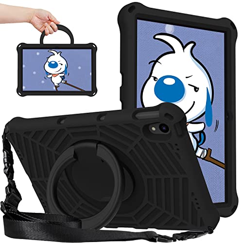 Coque antichoc Lenovo Tab P11 avec poignée rotative anti chute enfant