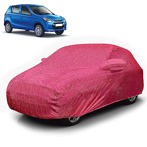Image of Car Cover Waterproof RT-I for Maruti Alto K10 / Alto 800 [Year 2018 Onwards] - Alto Car Cover Dust & UV Protection Alto Car Body Cover with Mirror Pocket Soft Cotton Lining