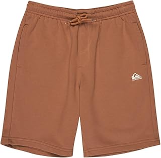 Pantalones Cortos con Cintura elástica Easy Day Jogger Short para jóvenes y niños, Color marrón