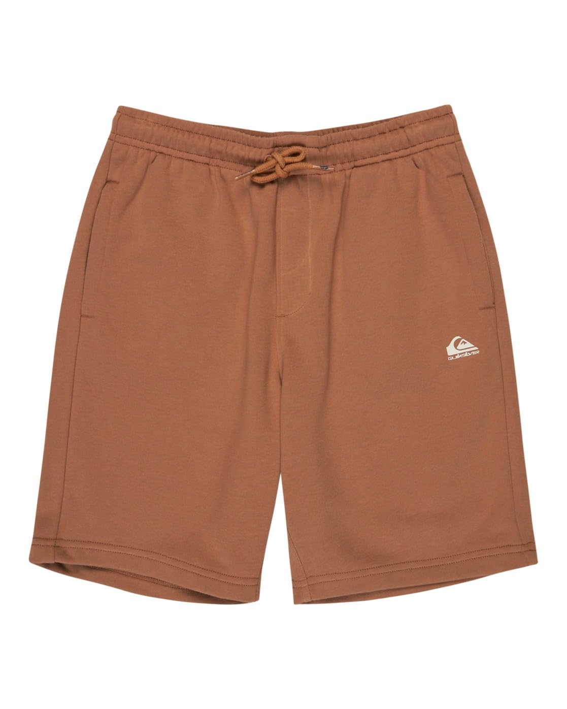Quiksilver Elastic Waist Shorts Easy Day Jogger Short Youth Boys Brown
