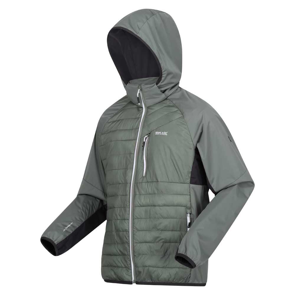 Regatta Regatta Men's Andreson Pro Hybrid Jacket Regatta Chaqueta con capucha y cremallera completa para hombre Pro Hybrid ligera Hombre (Pack de 1)