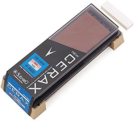 Suehiro New Cerax Double-Sided Whetstone Medium & Medium Rough CR-1800