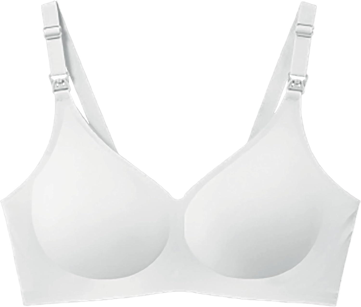 Comfort Seamless Nursing Bras for Breastfeeding - Soft Maternity Bras for Pregnancy Supportive Wireless Gel Cups