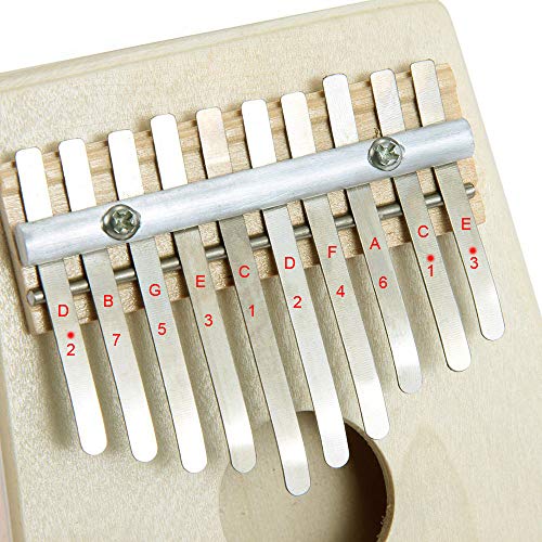 OriGlam Kalimba Piano à pouce 10 clés – Piano à doigts portable Likembe, Sanza, Mbira – Cadeau d’anniversaire pour… - Les Beatles, Paul McCartney, John Lennon, RIngo Starr, George Harrison OriGlam Kalimba Piano à pouce 10 clés - Piano à doigts portable Likembe, Sanza, Mbira - Cadeau d'anniversaire pour… – Image 7