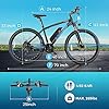 ANCHEER 27.5'' Electric Bike 500W(Peak 750W) Electric Mountain Bike, 55 Miles Range & 22 MPH, 3H Fast Charge, 48V/10.4Ah Removable Battery, Electric Bike for Adult 21 Speed #5
