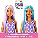 Barbie Pop Reveal Doll & Accessories, Grape Fizz Scent with Purple Hair, 8 Surprises Include Slime, Color Change & Puppy