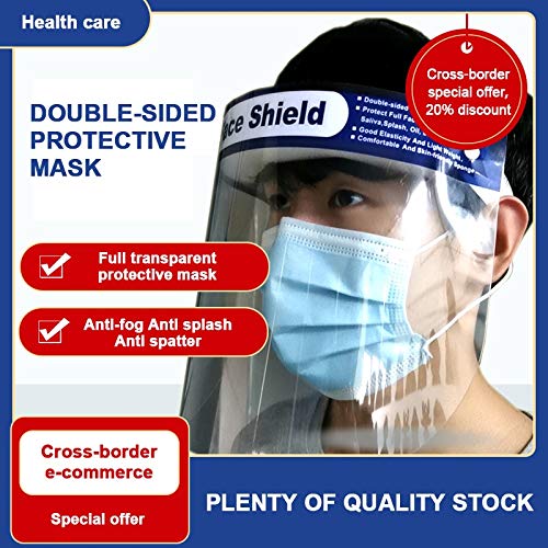 Protection Face Hat Helmet Anti Spittle Respirator Protective Shield Safety maasks Isolation work with Mouth maask