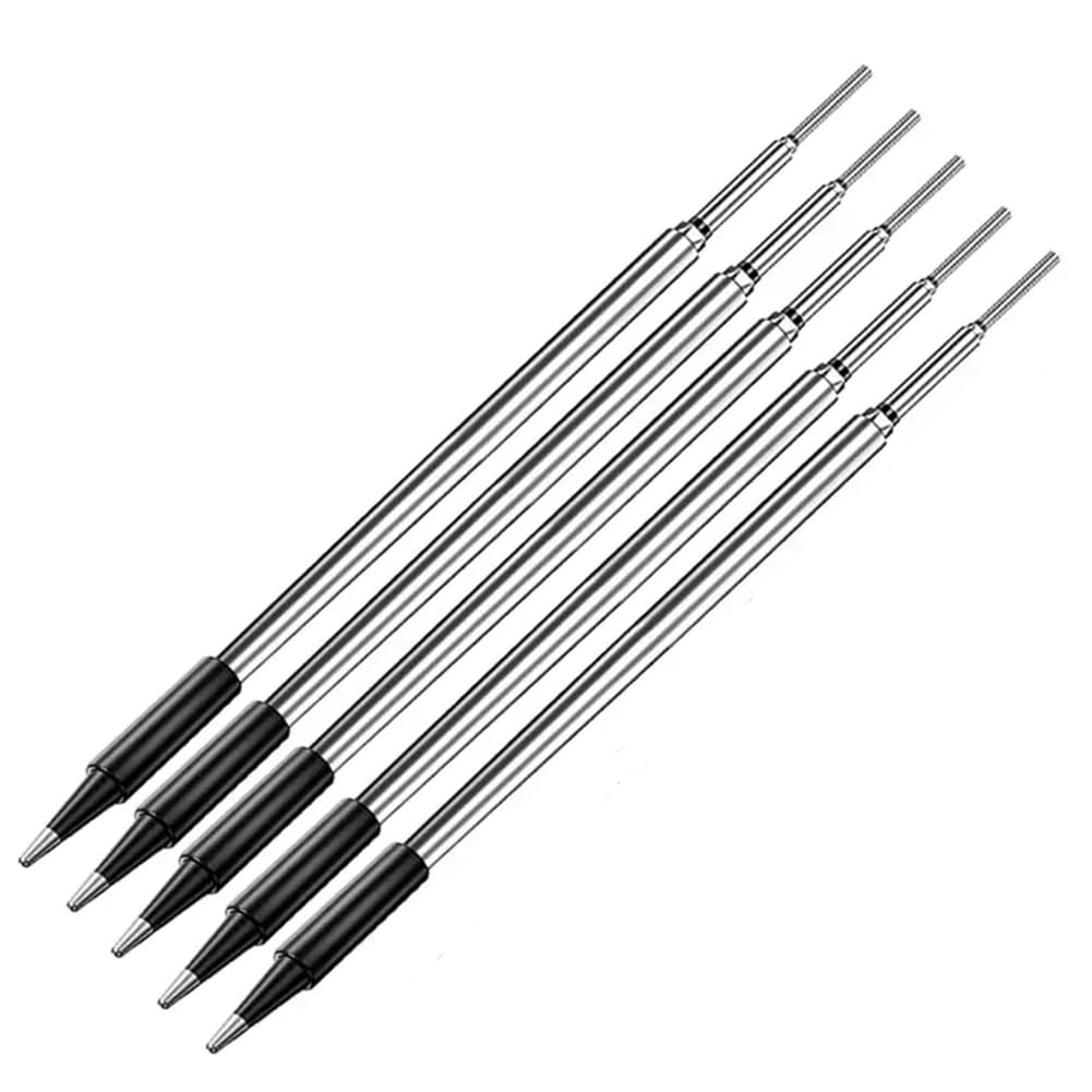 UDSKNV[KSL C210 Soldering Iron Tips(5pcs) USB Powered 5V Battery Soldering Iron Tip Set Soldering Rework Tool Accessory