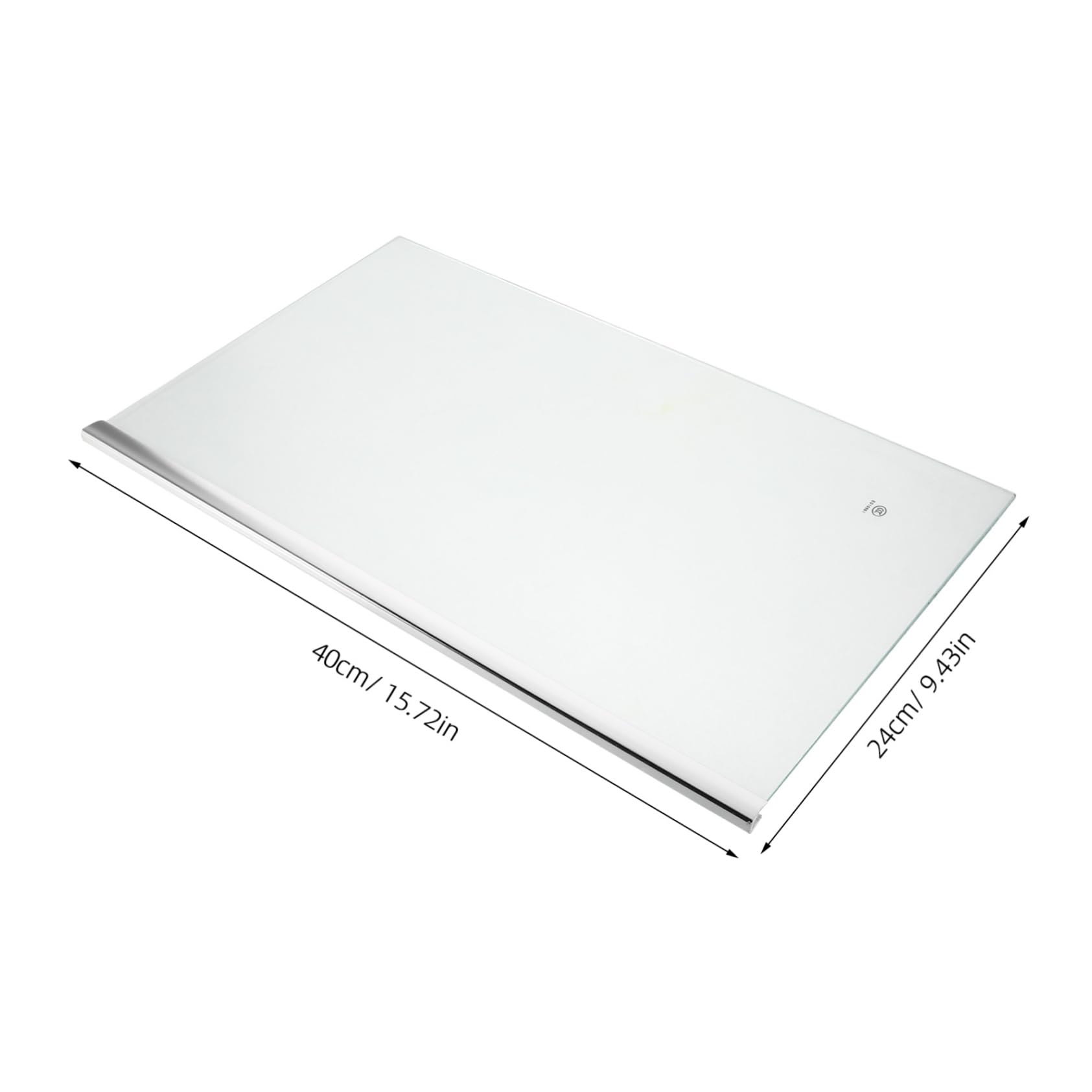 BESTOYARD Organizador de Estantes para Mini Refrigerador de Vidrio Templado, Estante Práctico y Fácil de Limpiar Compatible Modelos de Refrigerador para Cocina y Hogar