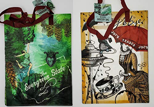 Trader Joes Reusable Grocery Shopping Tote Bag (Washington)