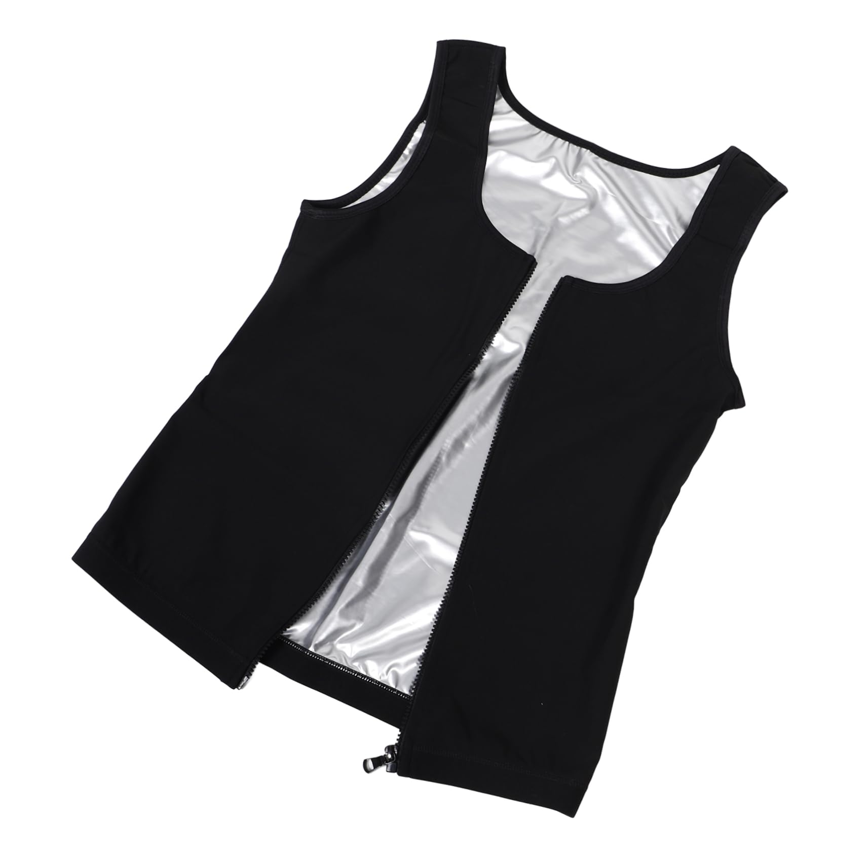 Yardwe Men's Workout Compression Shirt Quick Dry Sweat Suit for Running Gym Yoga Tummy Control Vest