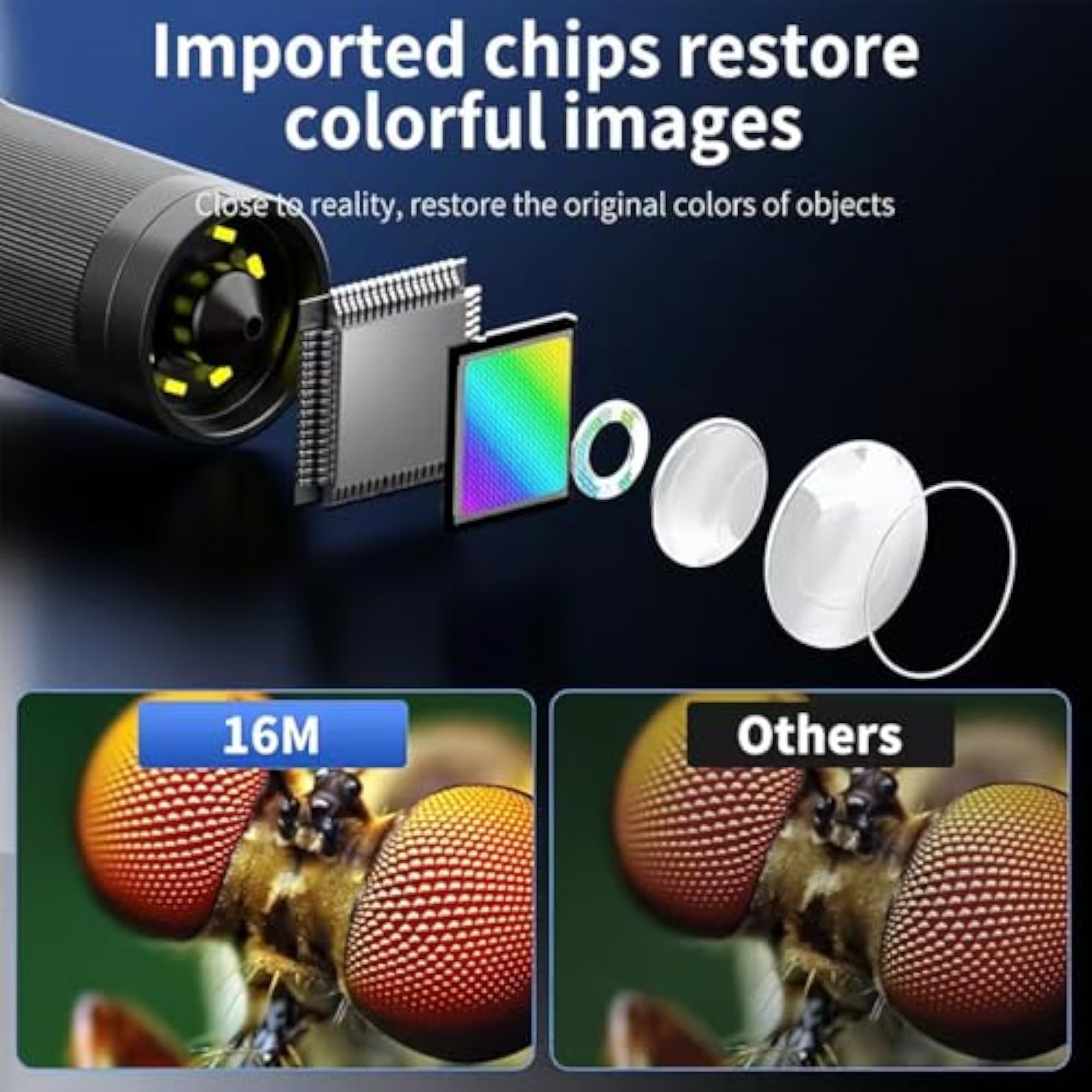 Digital Microscope with 7 Inch IPS Screen