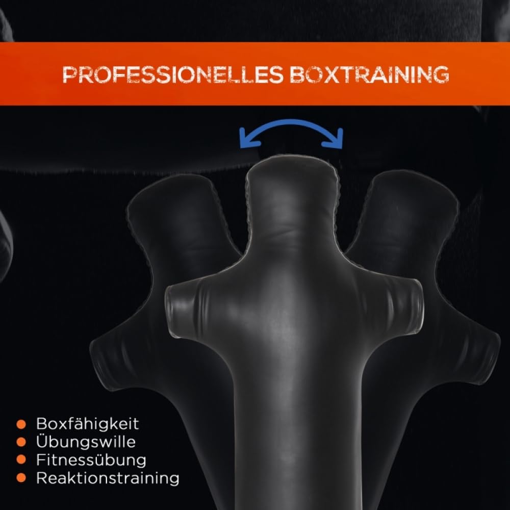Sacco da boxe in piedi, manichino da boxe per adulti, colonna umanoide Heavy Duty, allenamento per boxe, MMA, palestra, principianti e professionisti