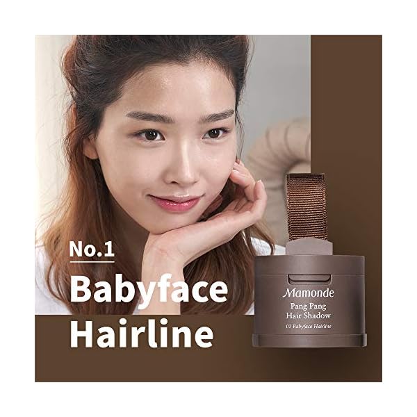 Mamonde Pang Pang Hair Shadow Hair Line Makeup Concealer 01 Baby Face Hairline, 3.5 g