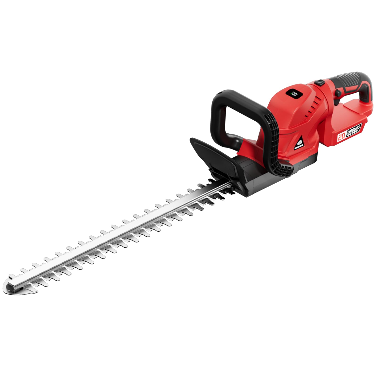 OHAISFELA Cordless Hedge Trimmer with Rotatable Handle for