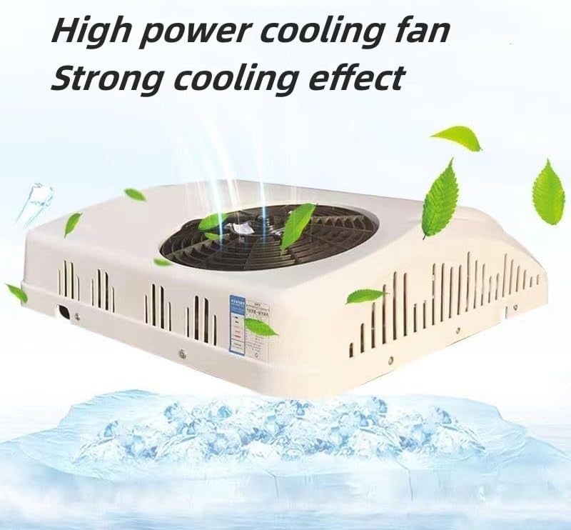 Miniatura 2 de Aire acondicionado de techo de 24 V CC para camiones, caravanas, furgonetas, automóviles de pasajeros - Aire acondicionado de 24 Vrefrigeración y