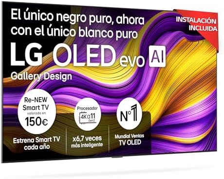 LG OLED77G54LW - TV 77", OLED EVO 4K, Smart TV AI B5, WebOS 25, S...