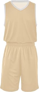 Green Blue Youth Basketball Jersey Boys Girls Basketball Jersey Set Basketball Tank Top and Track Shorts Set