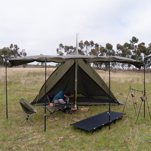 Carpa Teepee Naturehike Ranch Fire con Malla Interior miniatura 3