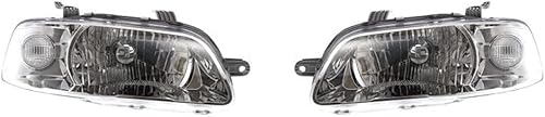 Para Chevy Aveo Sedan faro 2004 2005 2006 par conductor y lado del pasajero para GM2502241  96540253
