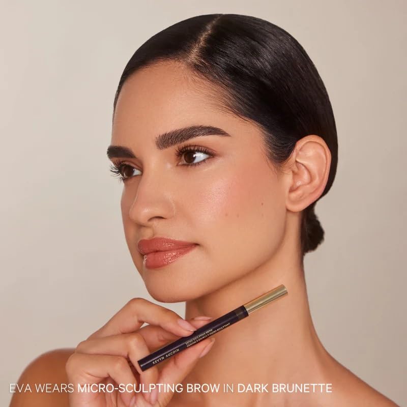 Kevyn Aucoin Micro-Sculpting Brow: A waterproof, superfine multi-tipped pen ideal for creating realistic brow hair strokes. Long wear, precise application, easy use. Make-up artist go to - Image 4