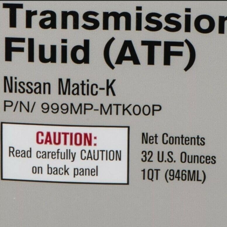 Genuine Nissan OEM Matic-K Transmission Fluid 999MP-MTK00P (12 Quarts)