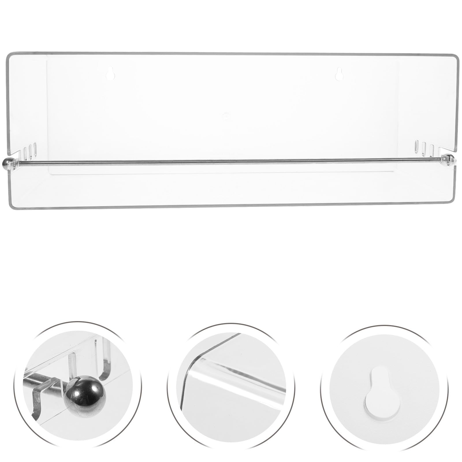 DOITOOL Ribbon Storage Holder Box, Organizer di Nastri Artigianali in Plastico, per Confezionamento Fiori, Display in Negozio e Fioreria, Tema Natale