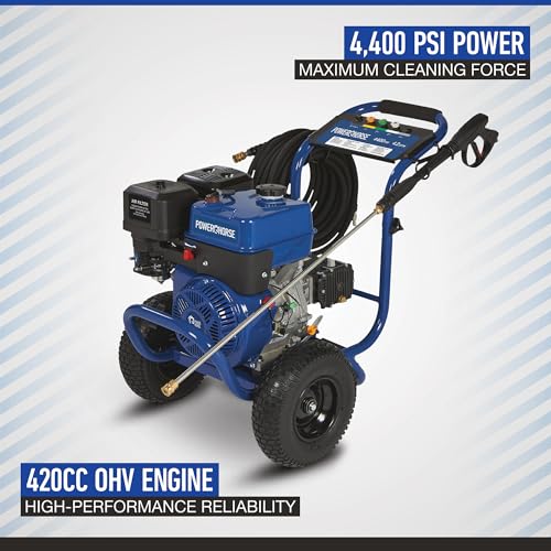Image of Powerhorse Gas Cold Water Pressure Washer, 4400 PSI, 4.2 GPM