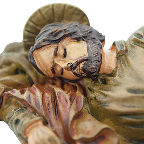 Estatua de San José durmiendo 6 pulg x 1.5 pulg miniatura 2