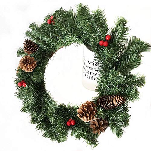 Chaîne de fleurs de Noël et vigne décorative robuste - 3