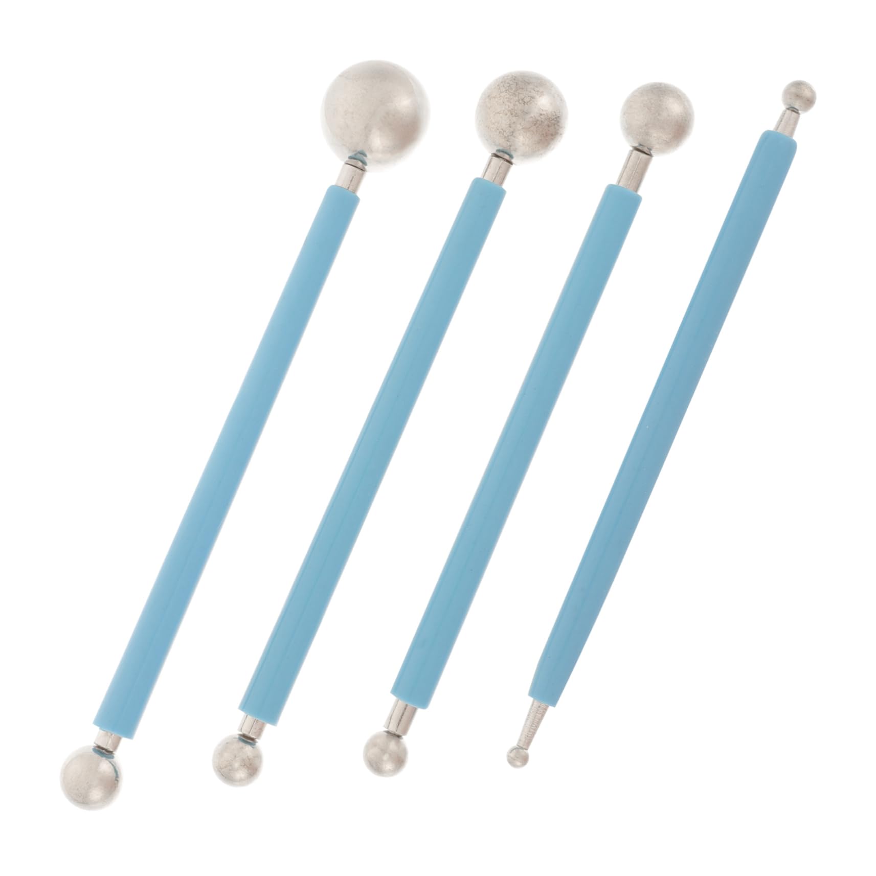 OSALADI 5 Set Scultura di Strumenti di Argilla Ceramica Utensili Modellazione Fabbricazione Strumento di Argilla Strumenti per L'argilla Acciaio Inossidabile 4 Pezzi * 5