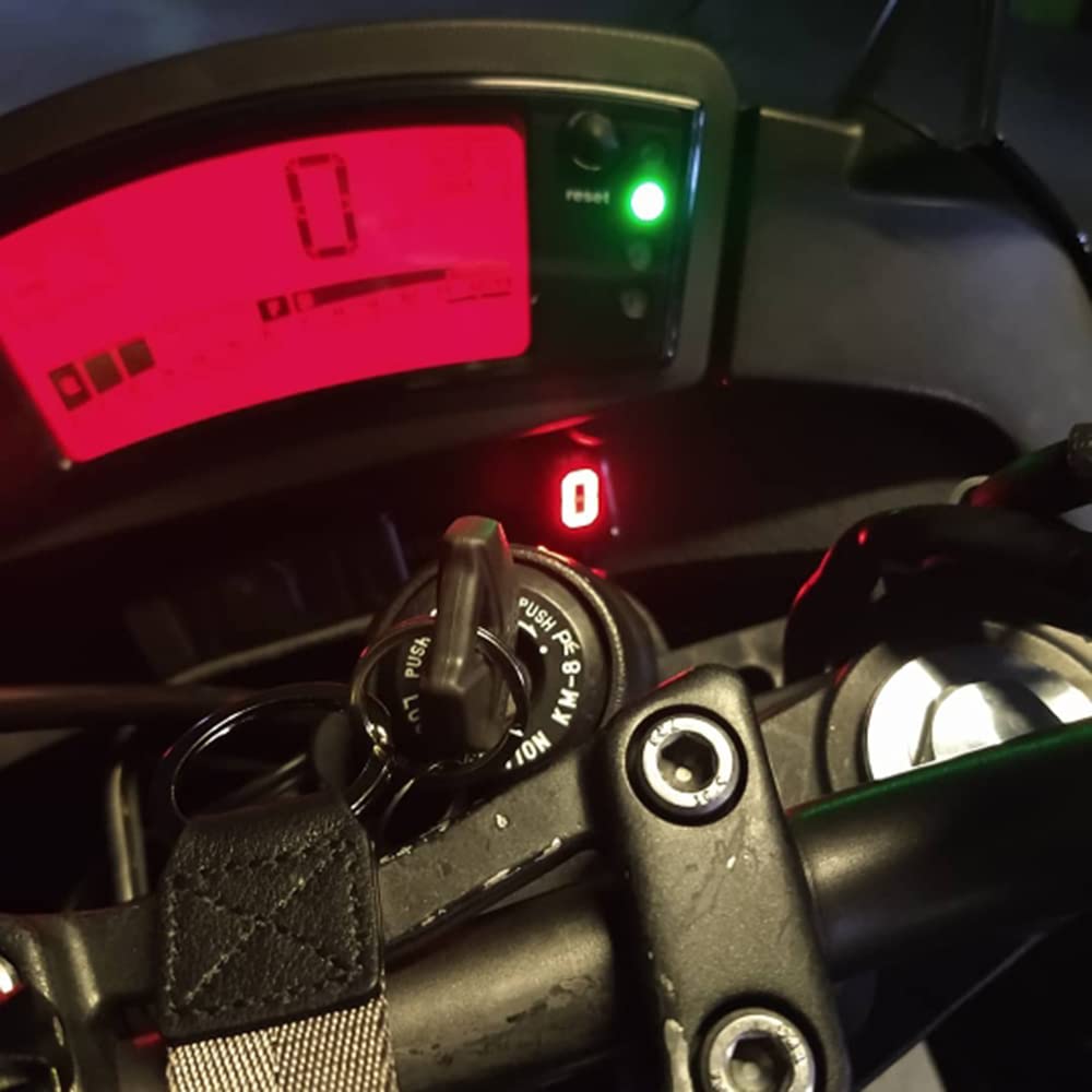 Indicatore di marcia per moto impermeabile compatibile con Suzuki DL1000V GSXR GSR 400 600 750 GSX1300 GSX1400