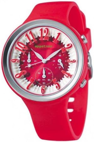 SVD54009 โ Wristwatch Women's, Polyurethane Strap Red