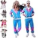 Produktbild FetteParty  90er Jahre Outfit / 80er Trainingsanzug Herren  Retro Trainingsanzug für Herren und Damen  Größen S - 4XL