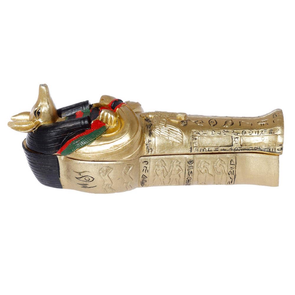 Anubis Sarcophagus with Mummy - Home Living Room Decoration - Gifts for Men Women