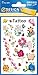 Produktbild AVERY Zweckform 56691 Tattoo Kinder 20 Stück: Temporäre Tattoos Blumen, Wasserfest, Kindersicher, Dermatologisch Geprüft, Mitgebsel, Partyspiele, Tattoo Mädchen