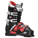 Lange RX 100 – Stivali di Sci per Uomo, Colore: Nero/Rosso, Uomo, LBG2100_25.5, Nero/Rosso, 25.5
