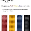 FREE ZONE - 4 PCS Bit Organizer Set 158-Hole Bit Storage 1/4 Hex Bits & Drive Bits Adapter Storage Toolbox Storage (Tools Not Included)
