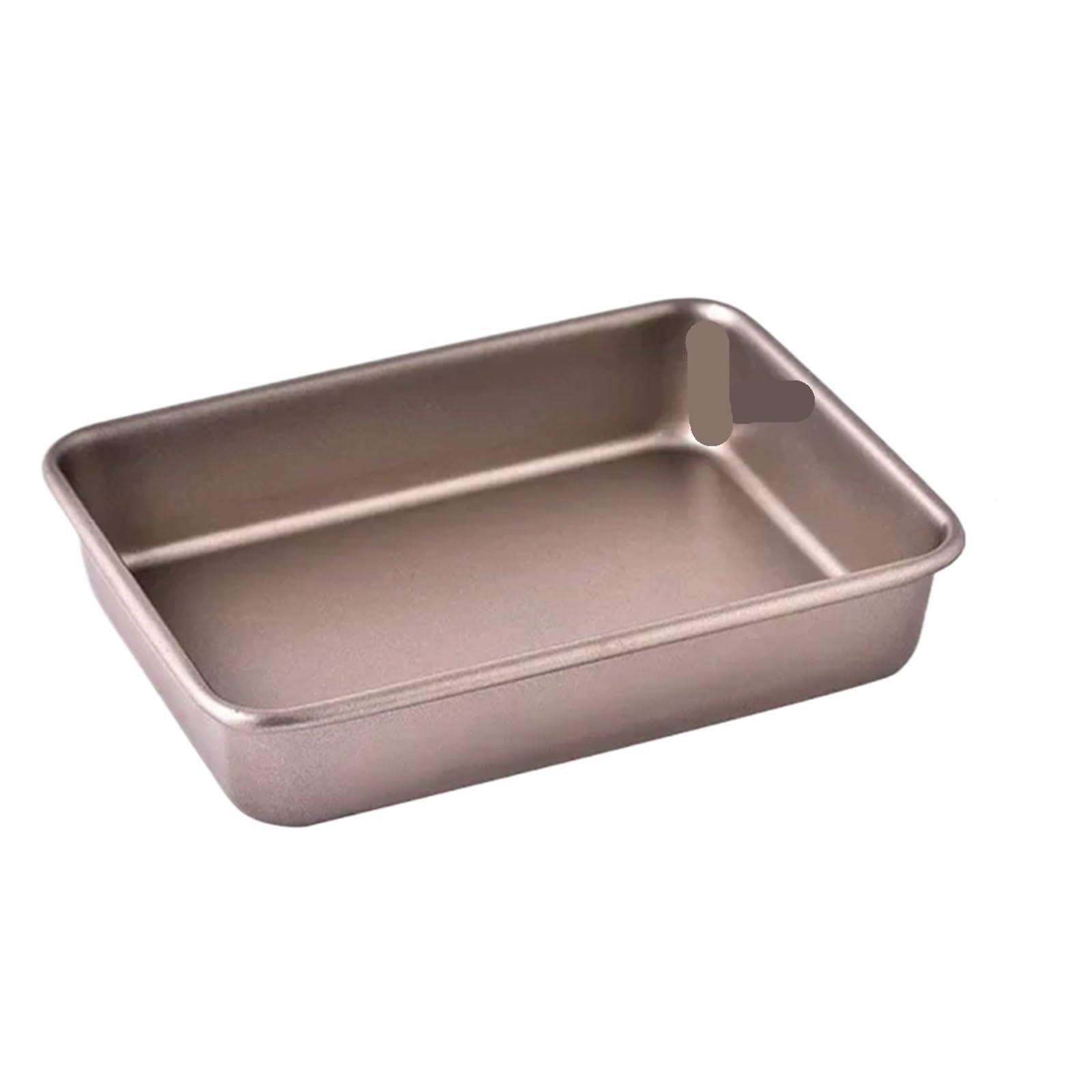 Plat de cuisson carré antiadhésif idéal pour les grands gâteaux familiaux
