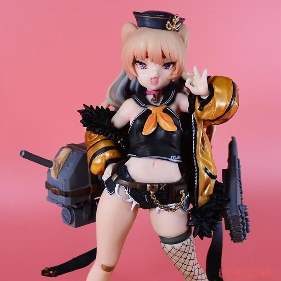 あみあみ限定版 アズールレーン　エルベ　1/7スケールフィギュア アズールレーン』より「エルベ」のフィギュアが「慌て」フェイス