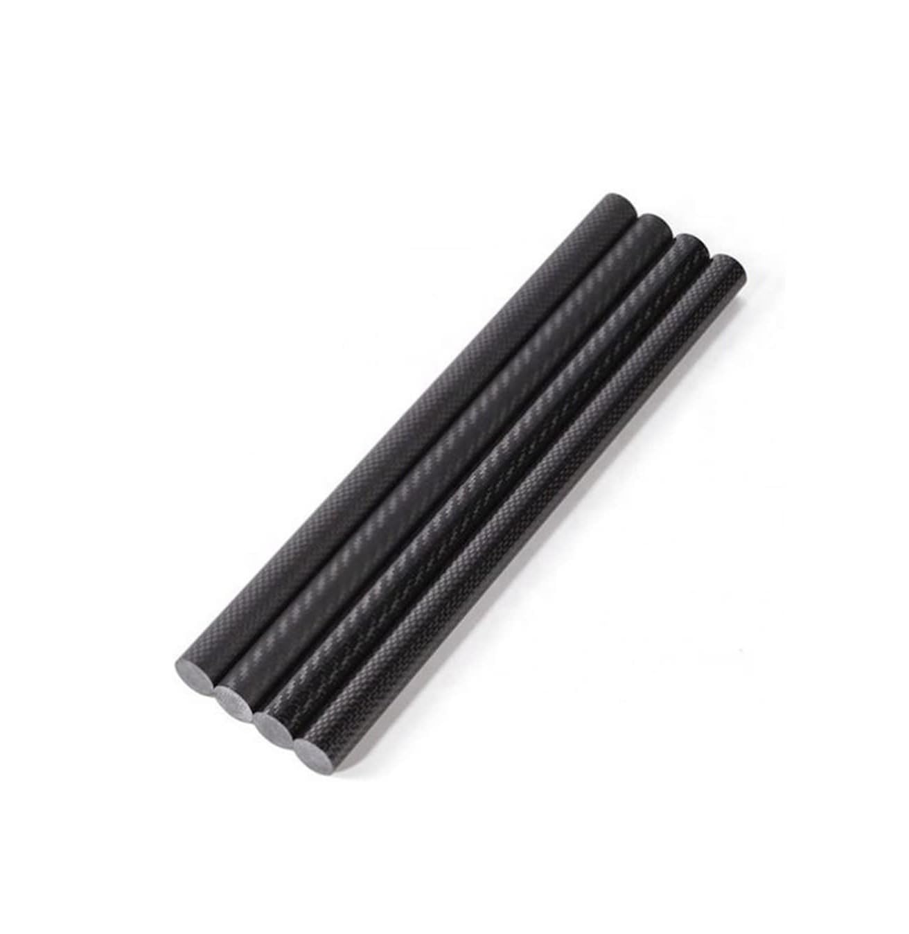 Asta in fibra di carbonio solida 3K 1000 mm – Asta tonda in carbonio ad alta resistenza 1 pcs(10x1000mmx1pcs)