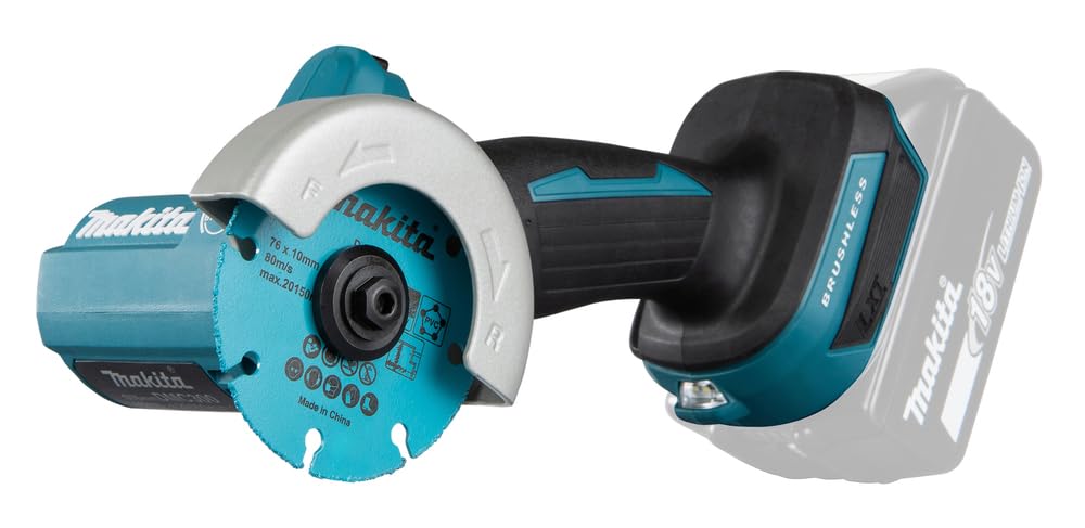 MAKITA DMC300ZJ DIAMANT-ZAAG 76 mm 18 V - blauw, zwart (zonder batterijen en opladers, alleen camerabehuizing MAKITA DMC300ZJ DIAMANT-ZAAG 76 mm 18 V - blauw, zwart (zonder batterijen en opladers, alleen camerabehuizing