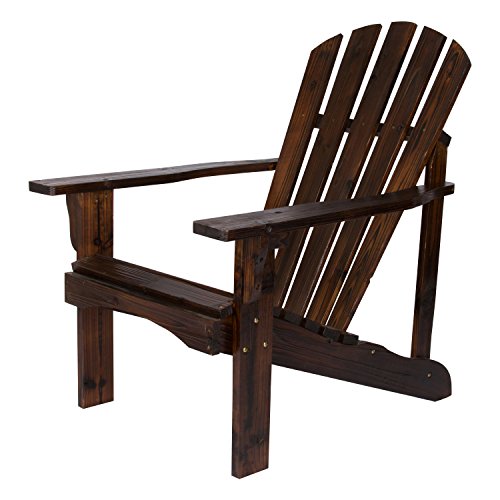 Shine Company Inc. 4617BB Rockport Adirondack Chair, Burnt Brown Cover