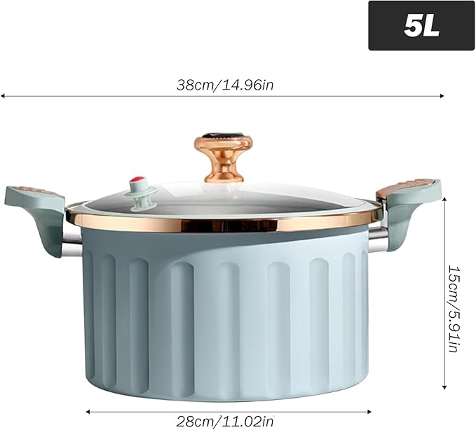 Olla a Presión Esmalte 5L miniatura 3