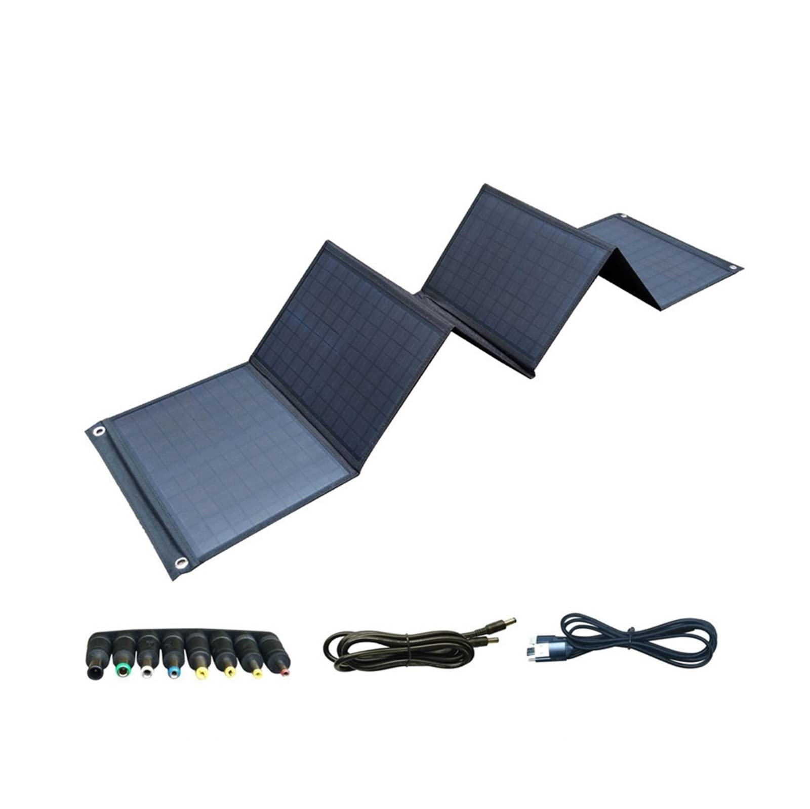 Pannello Solare Pannello Solare Caricabatteria da Esterno for Laptop Drone Camera Pannello di Ricarica da 60 W Borsa Pieghevole Solare Portatile